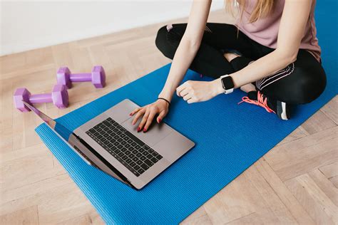 Visually Inspired Online Fitness Classes